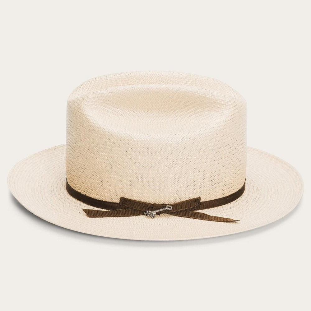 Men/Women Fedora | Stetson Open Road Straw Hat Silverbelly