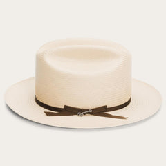 Men/Women Fedora | Stetson Open Road Straw Hat Silverbelly