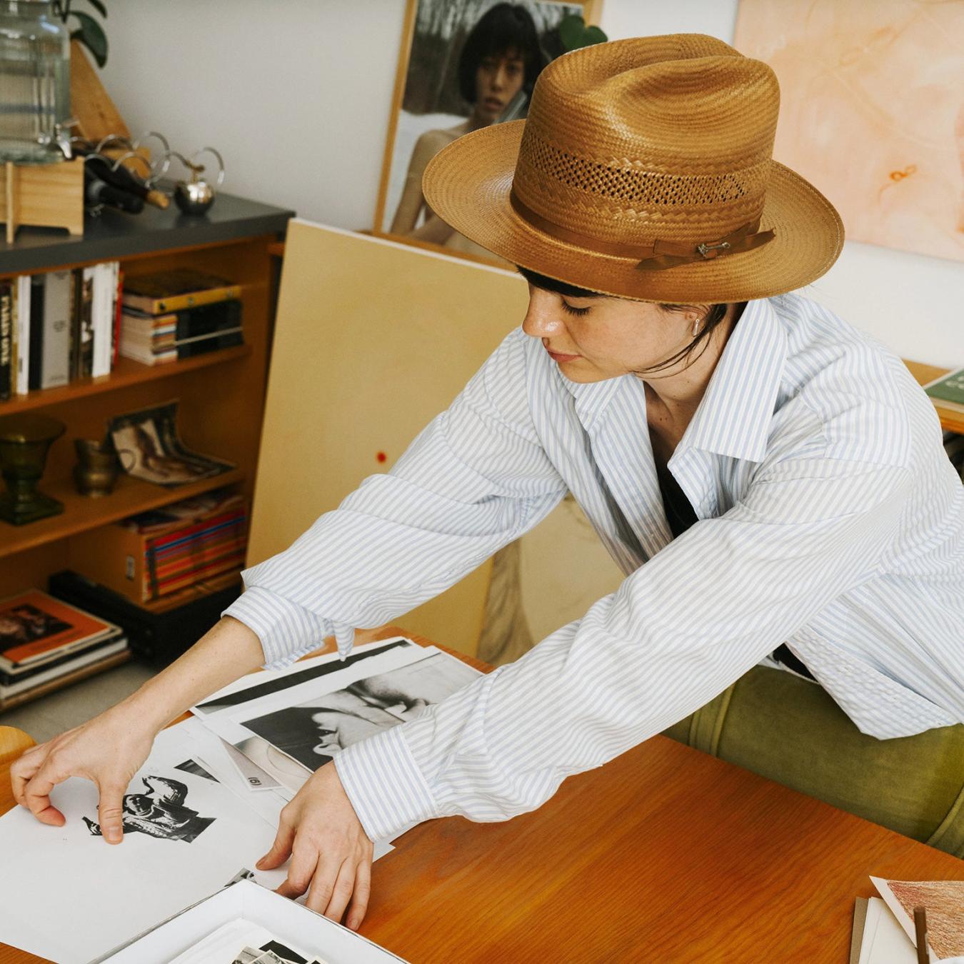 Men/Women Fedora | Stetson Open Road Vented Straw Cowboy Hat Cognac