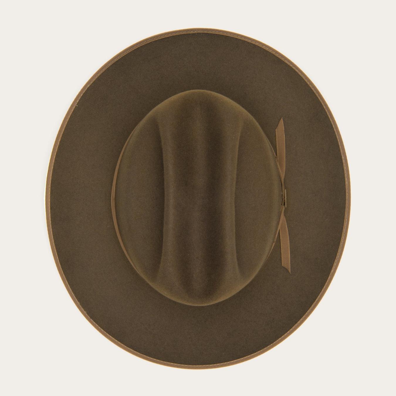 Men/Women Fedora | Stetson Pure Open Road Tobacco