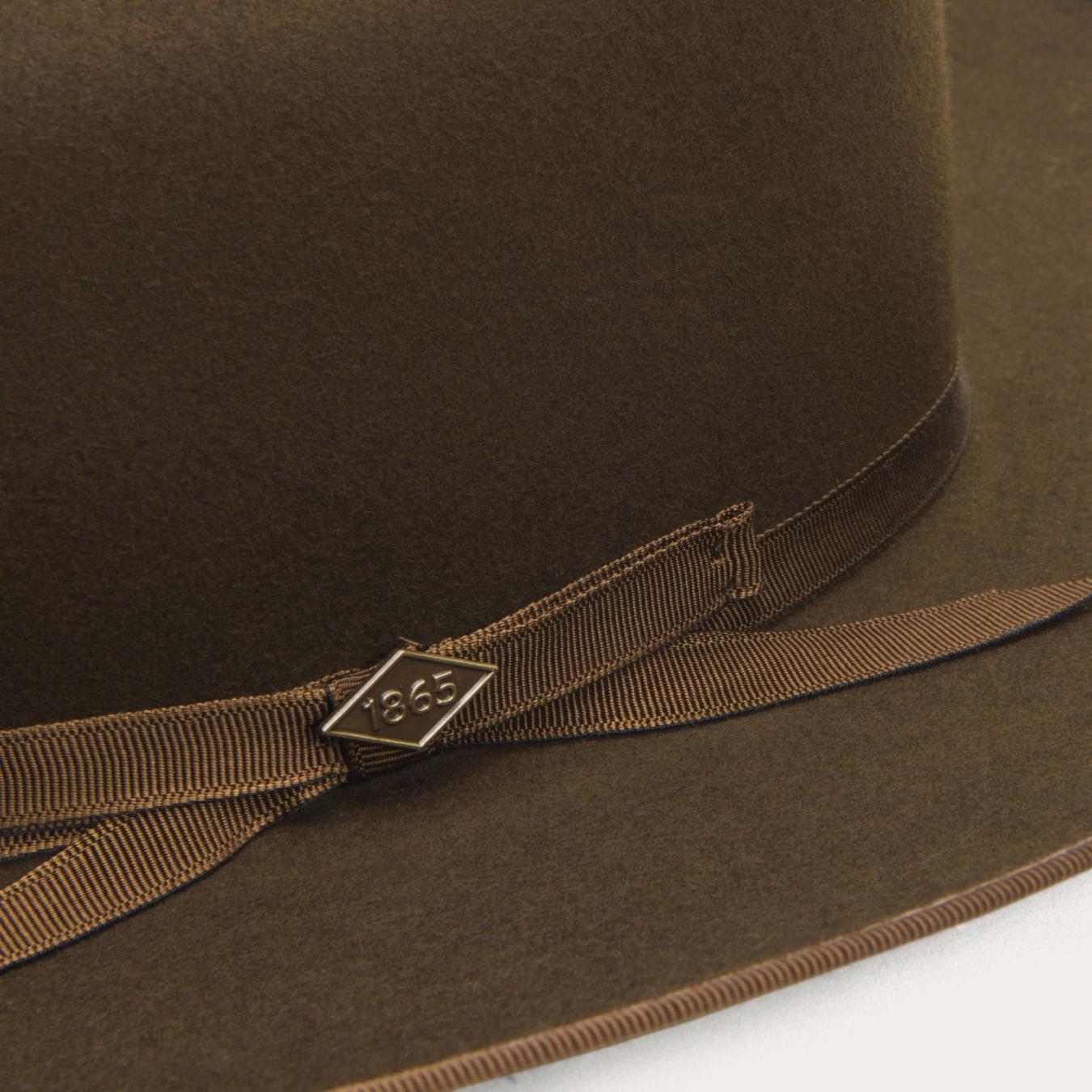 Men/Women Fedora | Stetson Pure Open Road Tobacco
