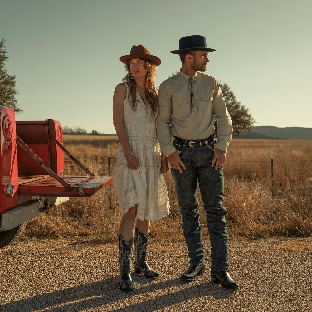 Men/Women Fedora | Stetson Pure Open Road True Blue