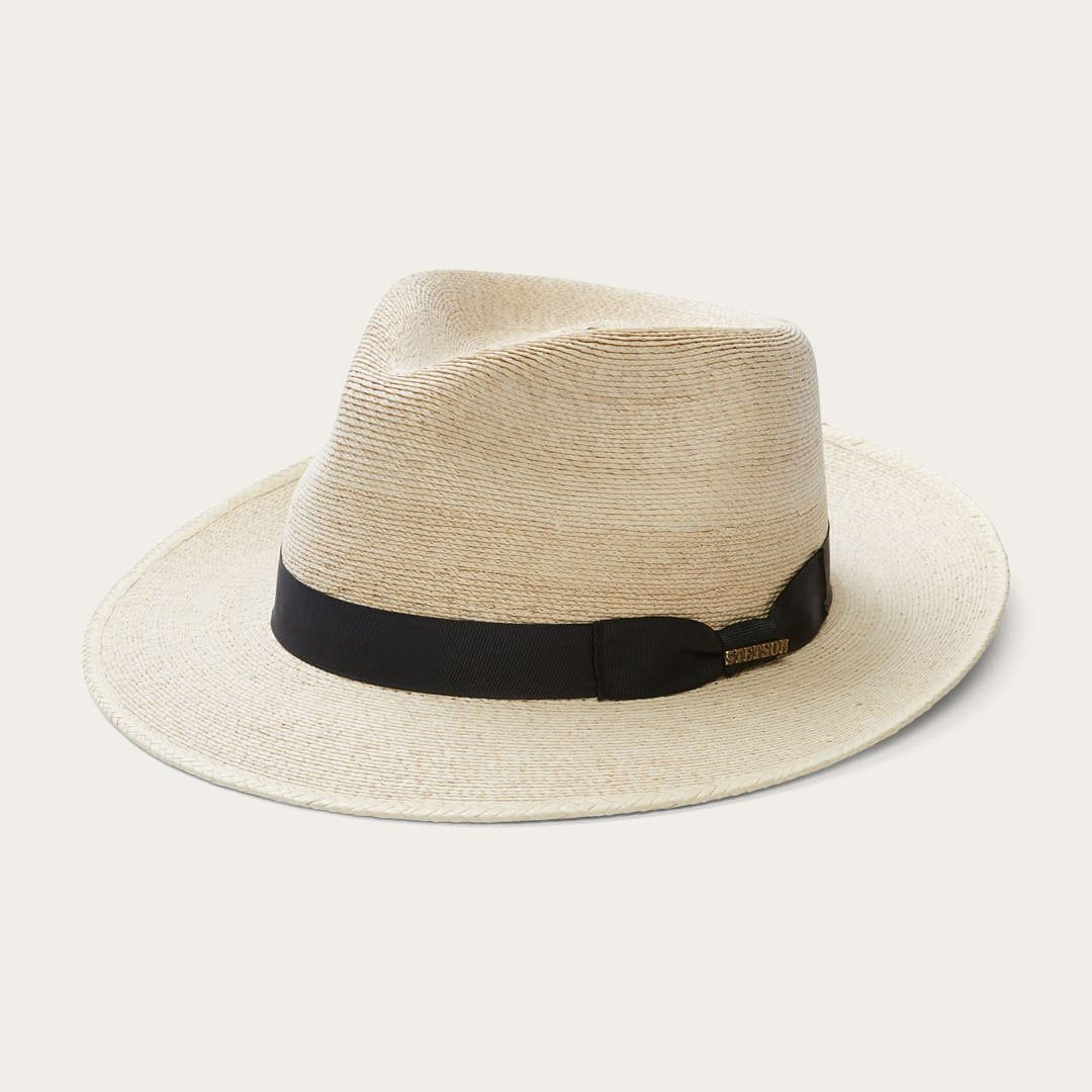 Men/Women Fedora | Stetson Rushmore Palm Fedora Natural