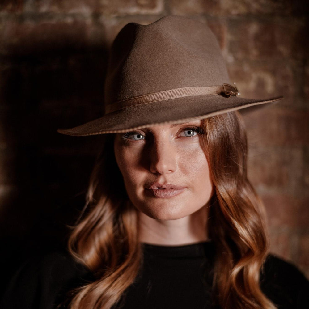 Men/Women Fedora | Stetson Stratoliner Fedora Walnut