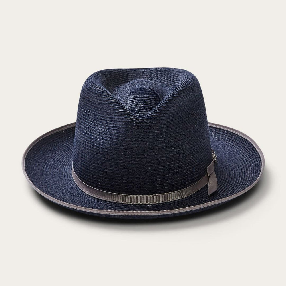 Men/Women Fedora | Stetson Stratoliner Hemp Fedora Navy