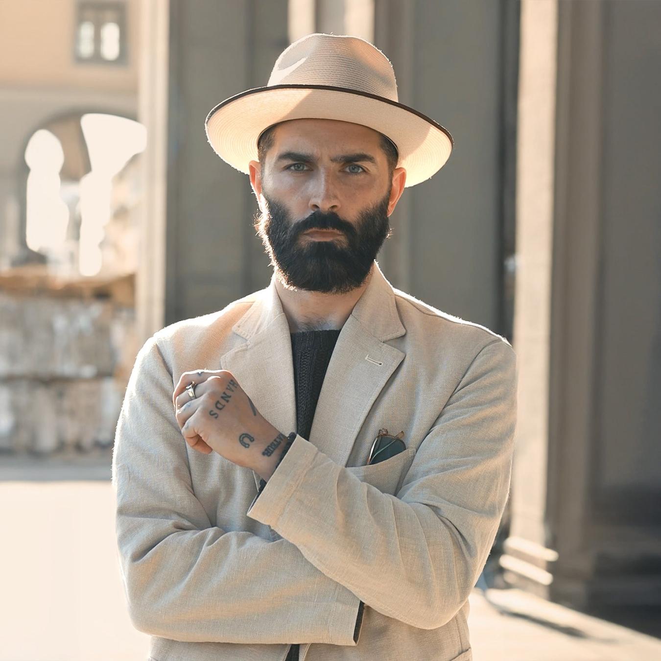 Men/Women Fedora | Stetson Stratoliner Hemp Fedora Navy