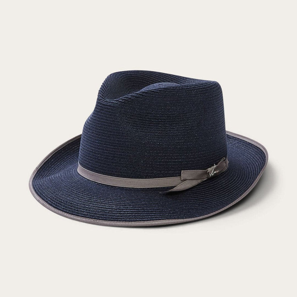 Men/Women Fedora | Stetson Stratoliner Hemp Fedora Navy