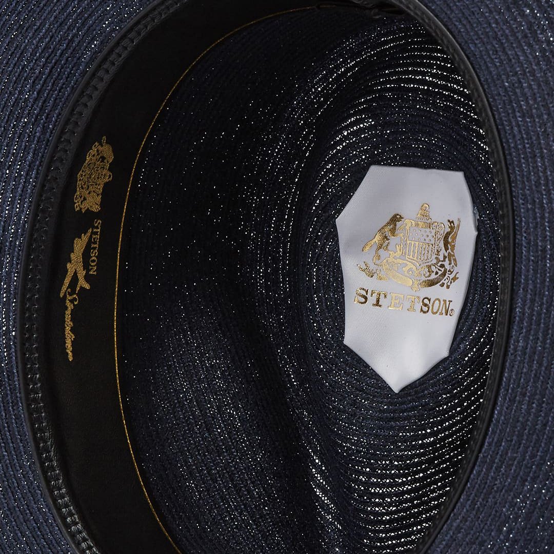 Men/Women Fedora | Stetson Stratoliner Hemp Fedora Navy