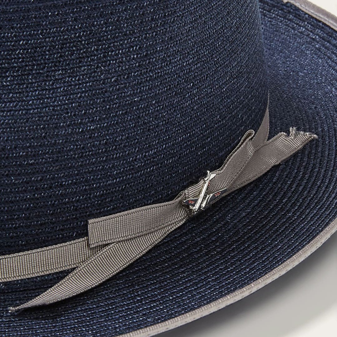Men/Women Fedora | Stetson Stratoliner Hemp Fedora Navy