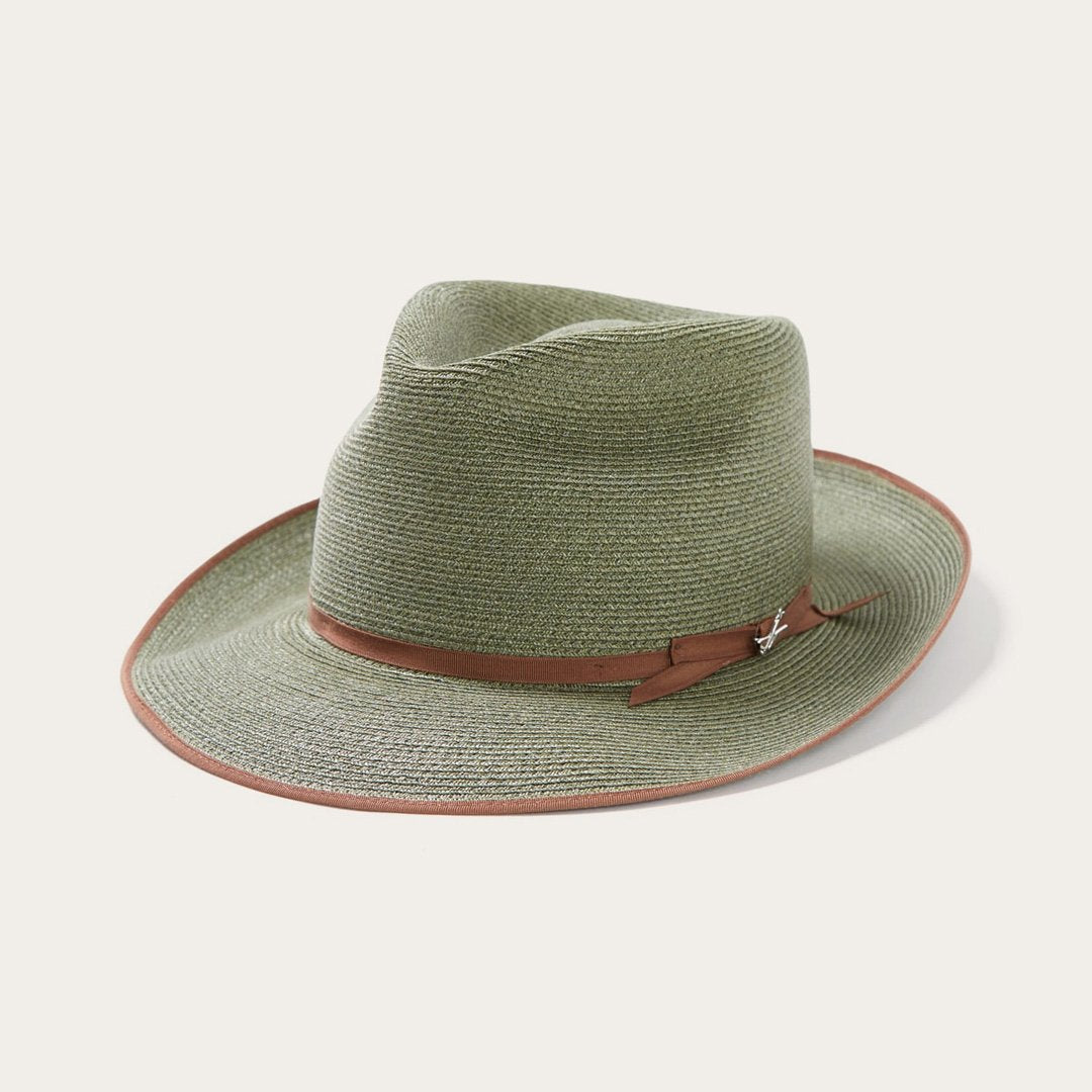 Men/Women Fedora | Stetson Stratoliner Hemp Fedora Sage