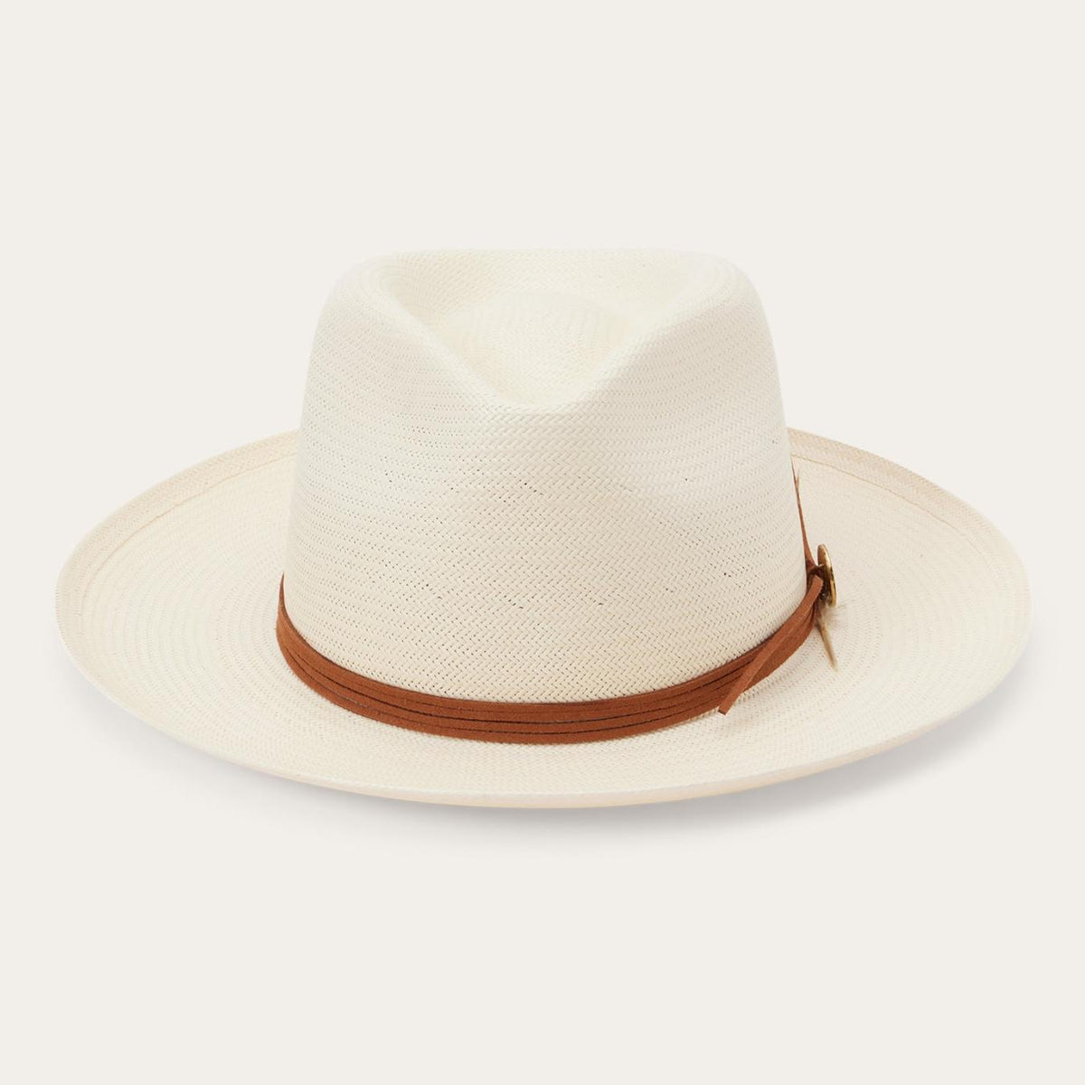Men/Women Fedora | Stetson Tallahassee Shantung Straw Fedora Natural