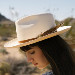Men/Women Fedora | Stetson Tallahassee Shantung Straw Fedora Natural