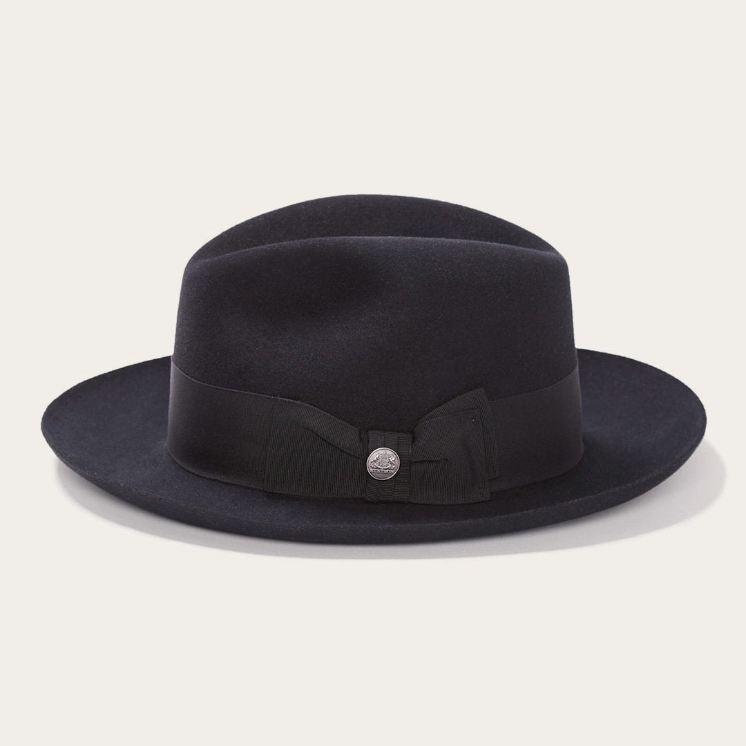 Men/Women Fedora | Stetson Temple Fedora Black