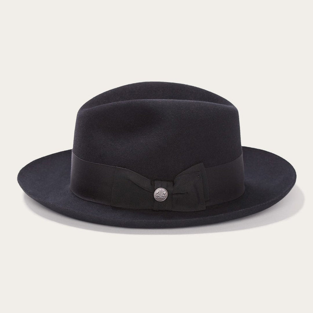 Men/Women Fedora | Stetson Temple Fedora Black