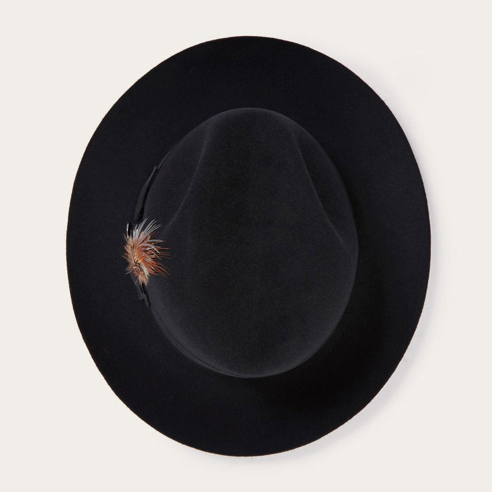 Men/Women Fedora | Stetson Temple Fedora Black