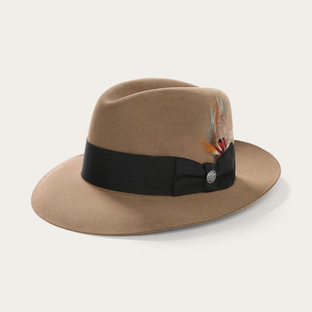 Men/Women Fedora | Stetson Temple Fedora Tawny