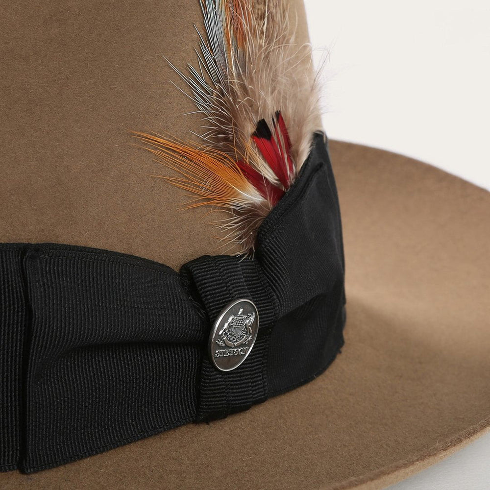 Men/Women Fedora | Stetson Temple Fedora Tawny