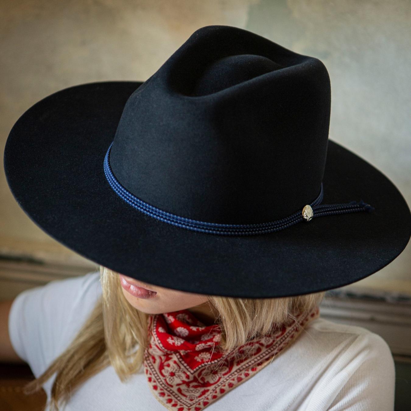Men/Women Fedora | Stetson The Four Points Navy
