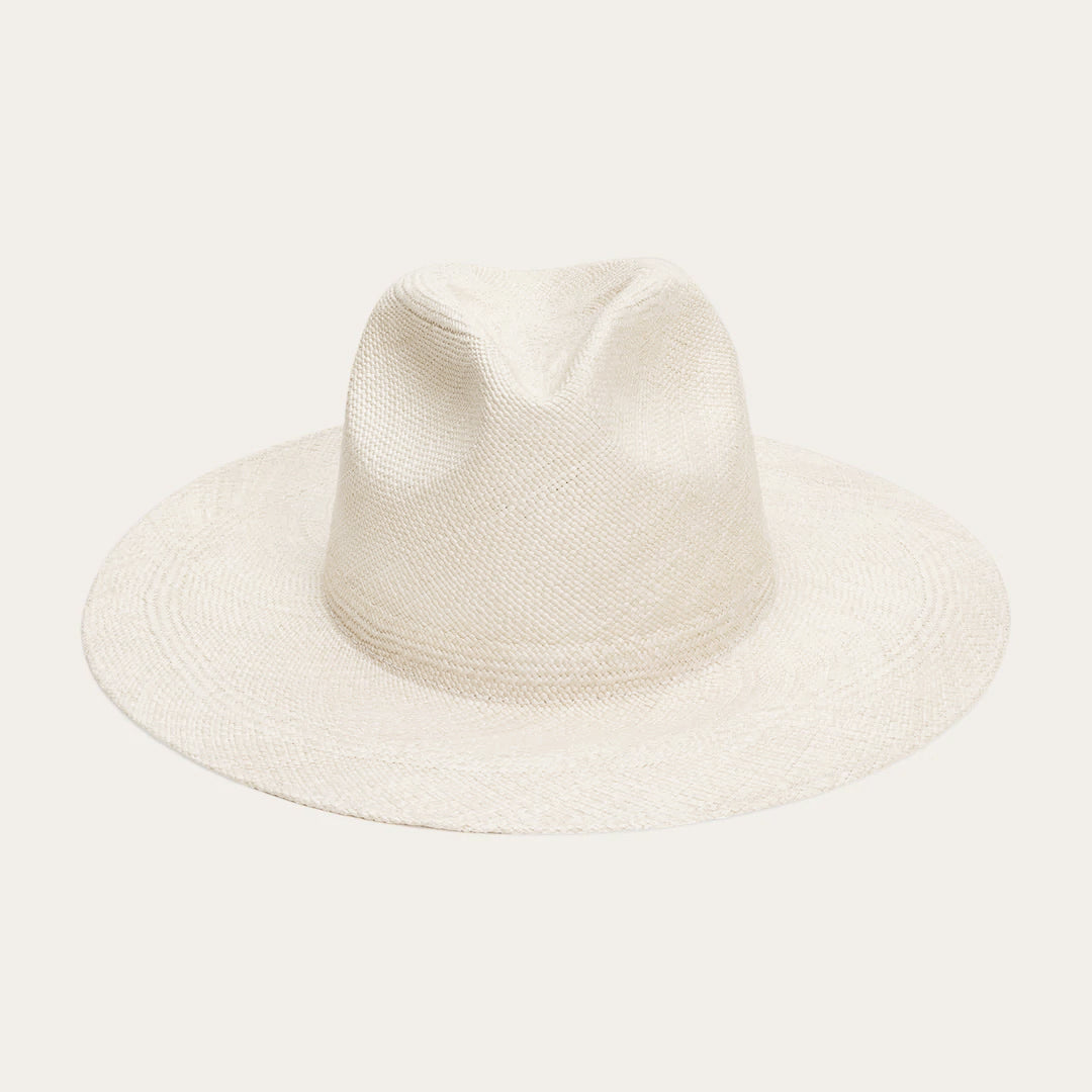 Men/Women Fedora | Stetson The Naturalist Straw Hat Natural - Black Band
