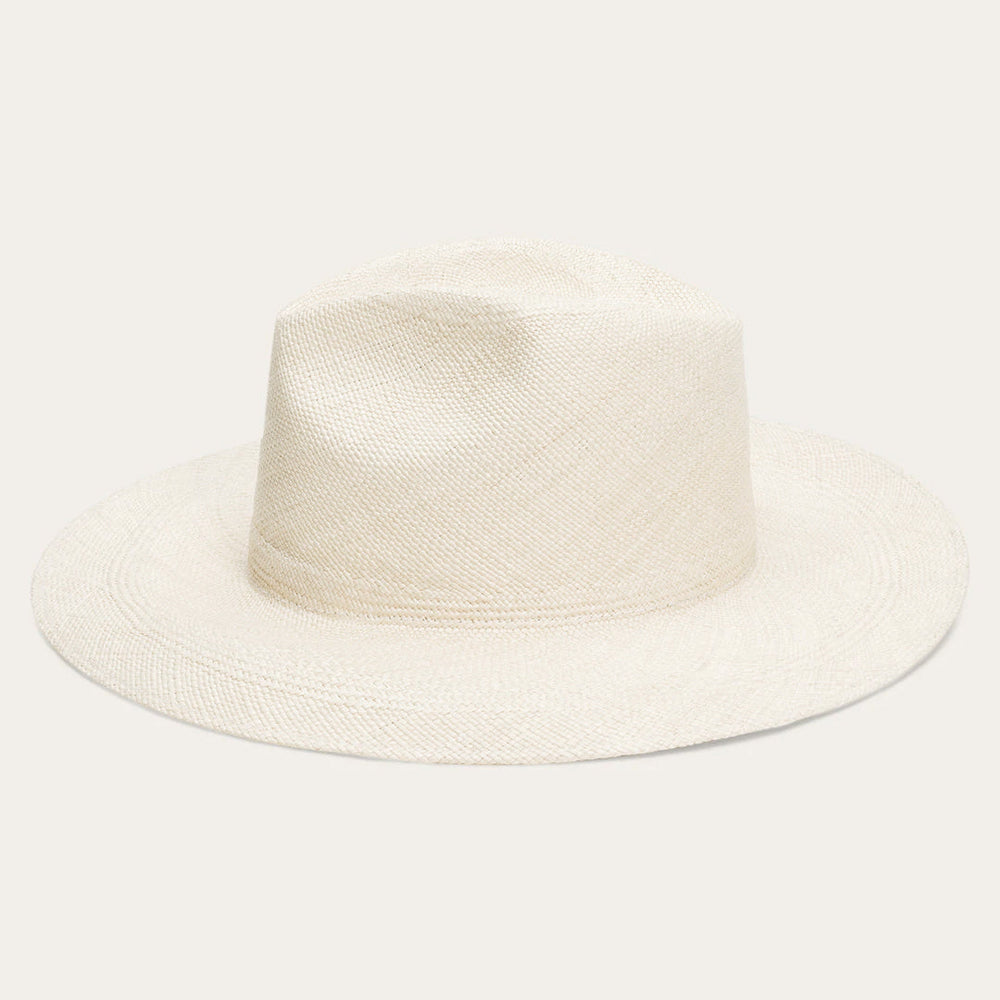 Men/Women Fedora | Stetson The Naturalist Straw Hat Natural - Black Band