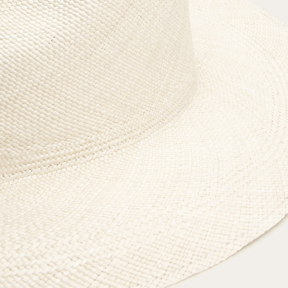 Men/Women Fedora | Stetson The Naturalist Straw Hat Natural - Black Band