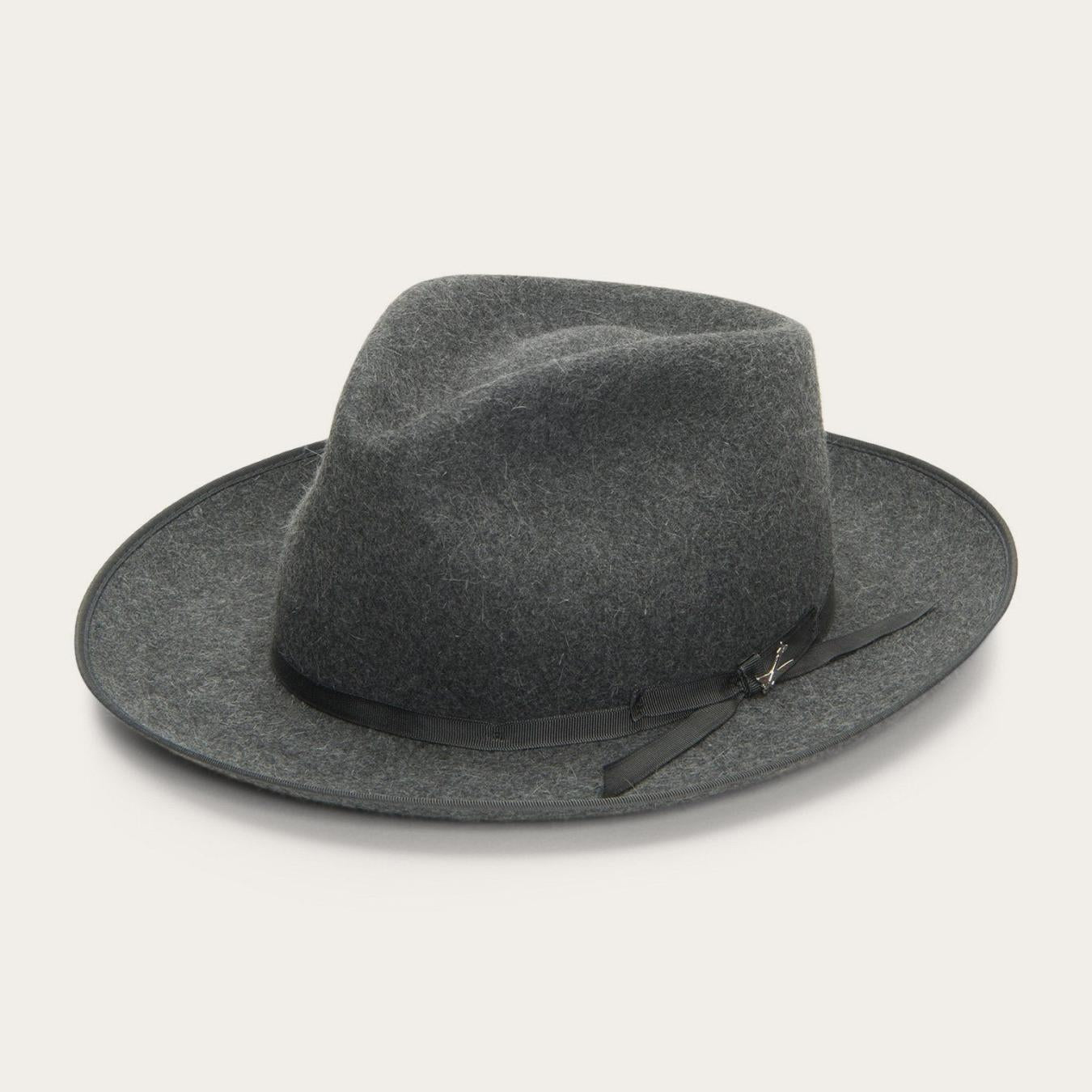 Men/Women Fedora | Stetson The Ultralight Stratoliner Fedora Grey Mix
