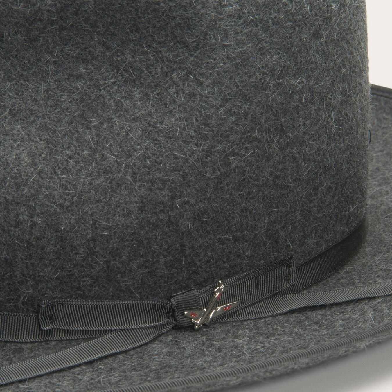 Men/Women Fedora | Stetson The Ultralight Stratoliner Fedora Grey Mix