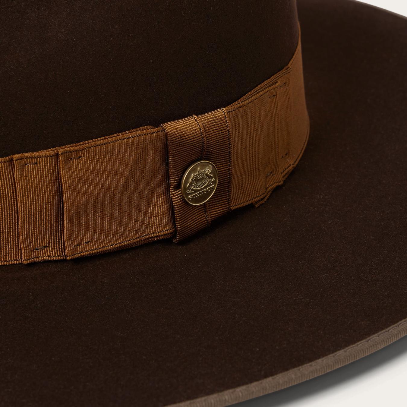Men/Women Fedora | Stetson Tri-City Fedora Chocolate