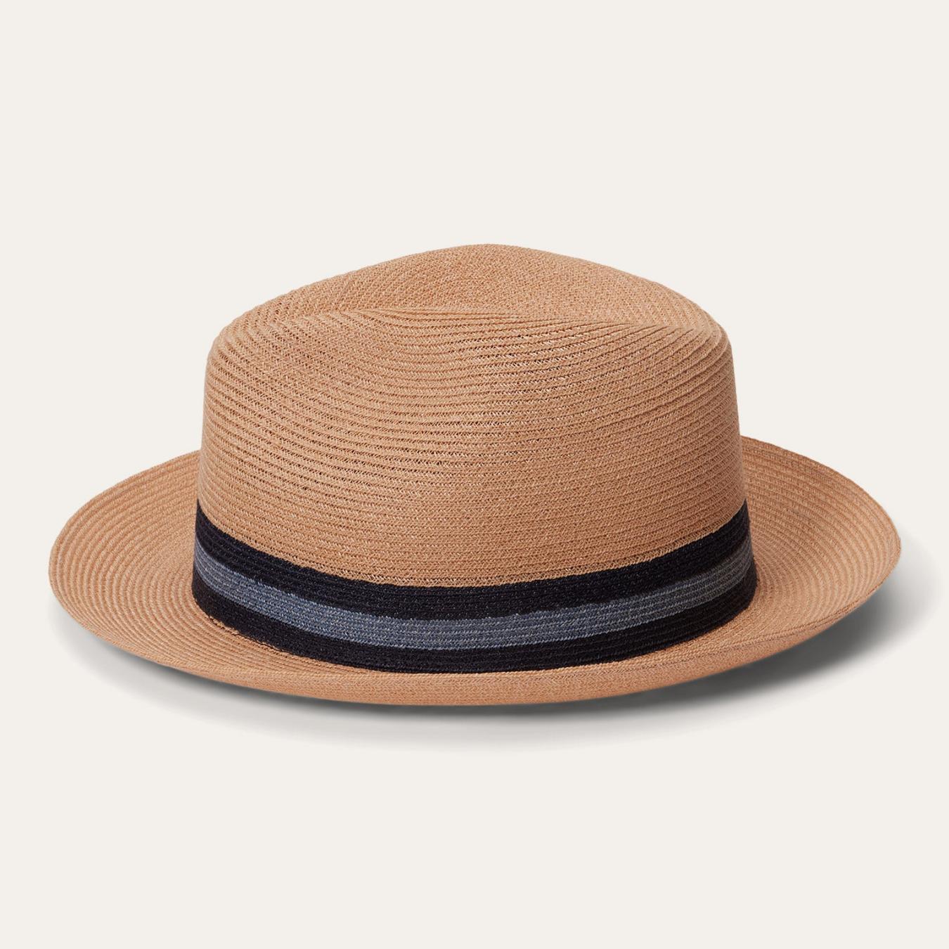 Men/Women Fedora | Stetson Triad Straw Fedora Turquoise