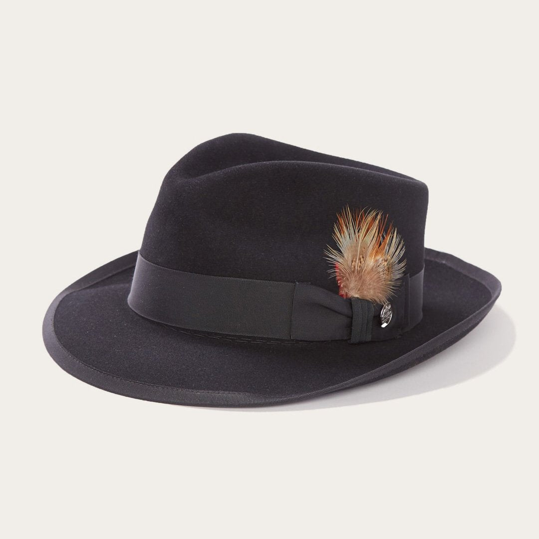Men/Women Fedora | Stetson Whippet Fedora Black