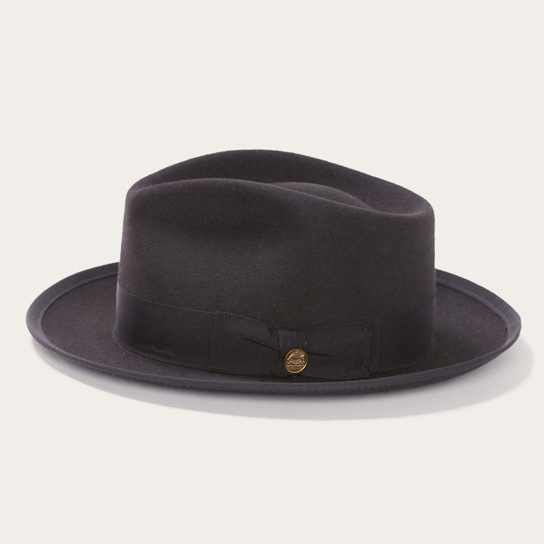 Men/Women Fedora | Stetson Whippet Wool Fedora Black