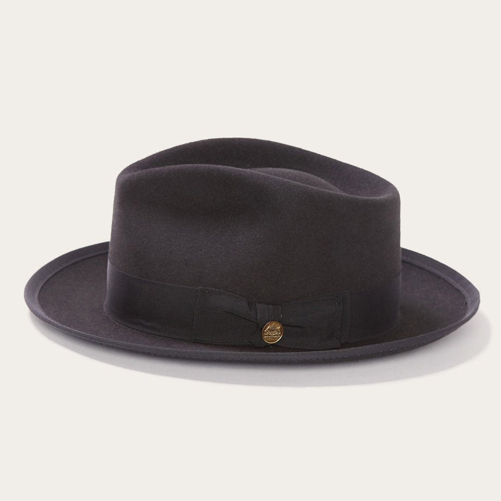 Men/Women Fedora | Stetson Whippet Wool Fedora Black