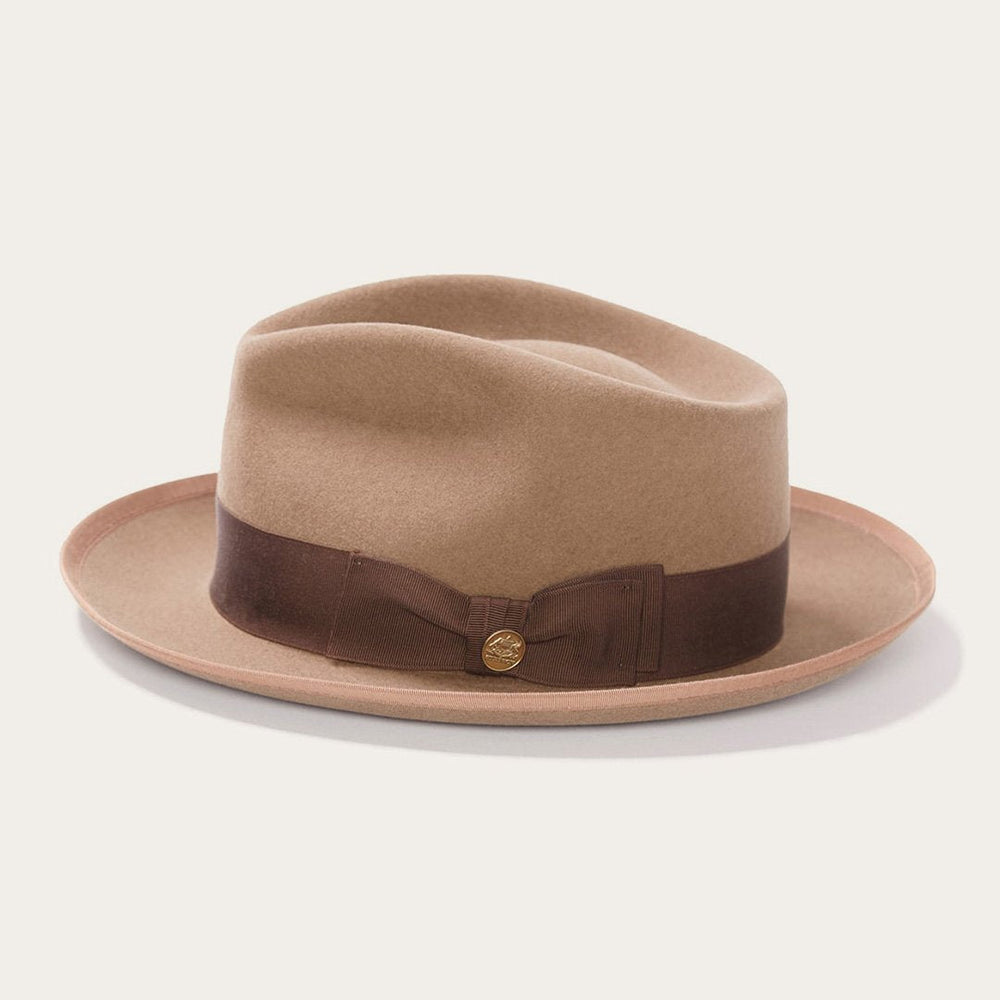Men/Women Fedora | Stetson Whippet Wool Fedora Camel