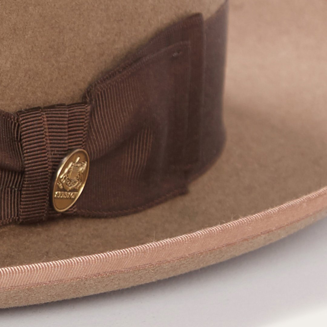 Men/Women Fedora | Stetson Whippet Wool Fedora Camel