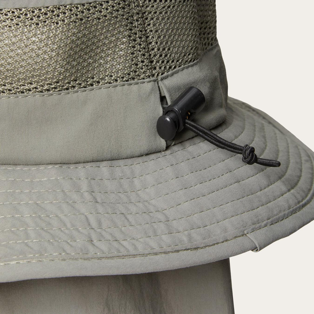 Men/Women Outdoor | Stetson Switchback 'No Fly Zone' Mesh Bucket Hat Willow