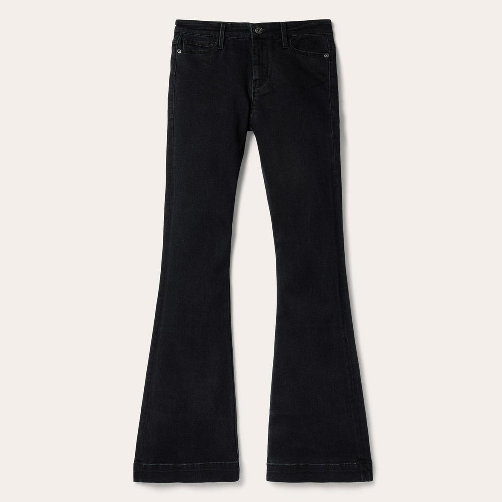 Women Denim | Stetson 921 High Rise Flare Jeans Black