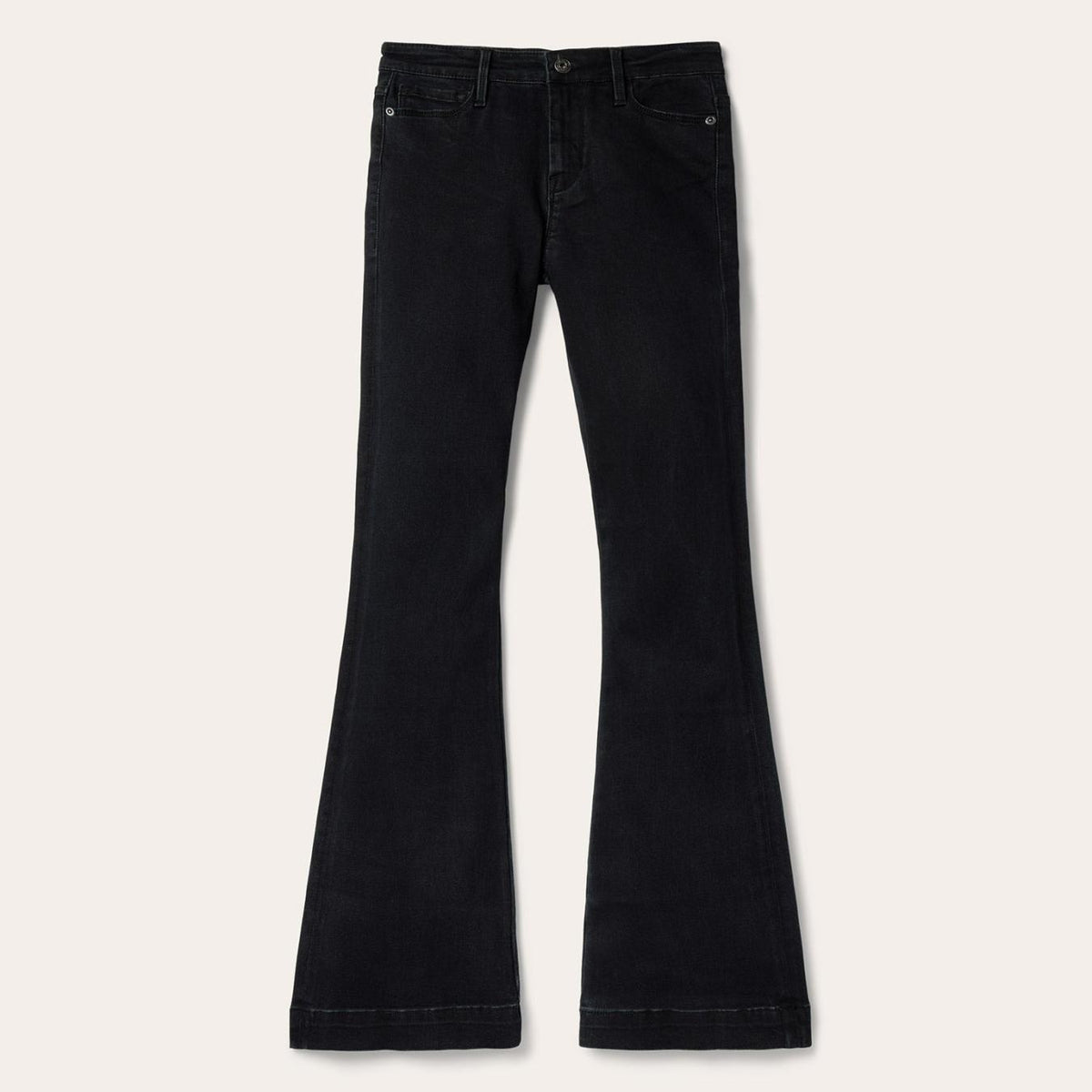 Women Denim | Stetson 921 High Rise Flare Jeans Black