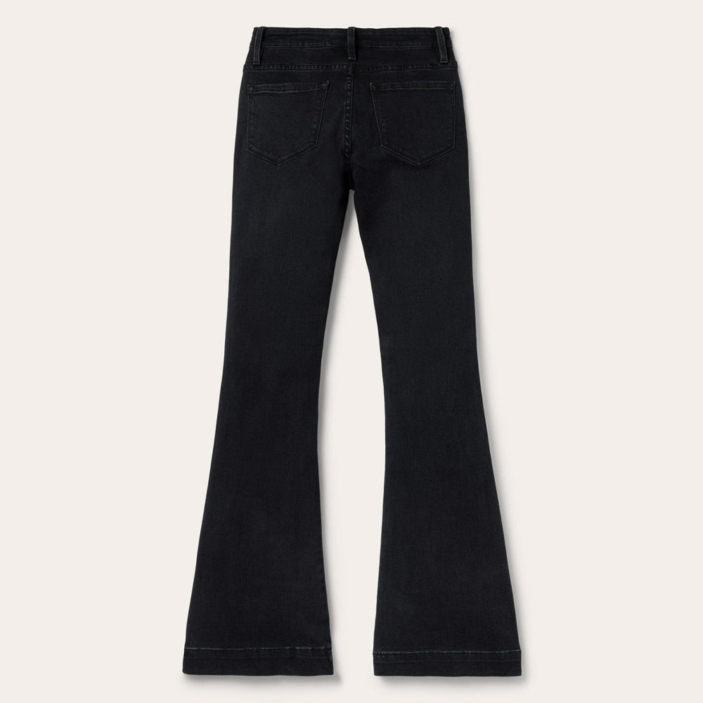 Women Denim | Stetson 921 High Rise Flare Jeans Black