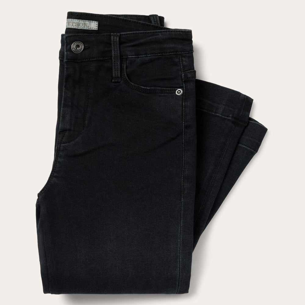 Women Denim | Stetson 921 High Rise Flare Jeans Black
