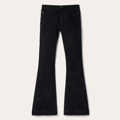 Women Denim | Stetson 921 High Rise Flare Jeans Black