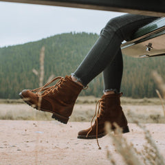 Women Outdoor | Stetson Sam Lace Up Brown Suede