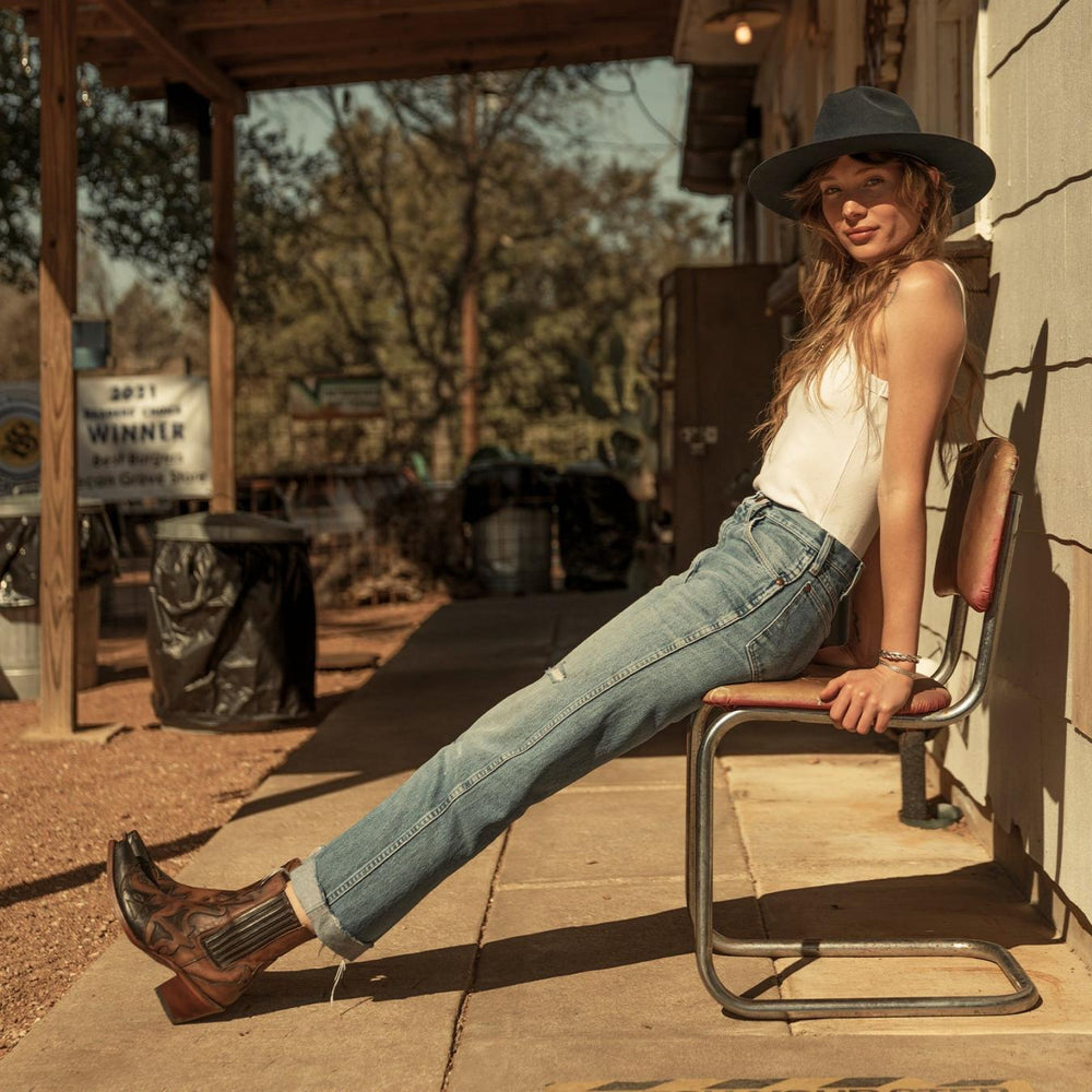 Women Shorties | Stetson Cici Boots Brown