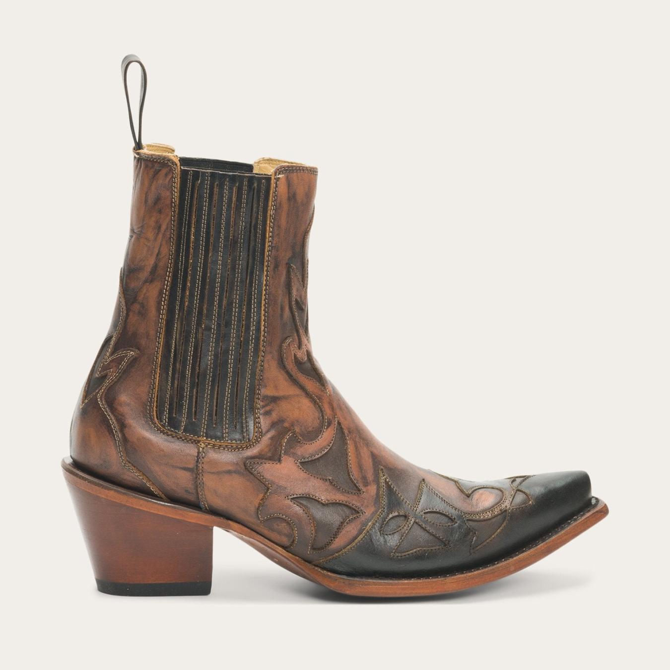 Women Shorties | Stetson Cici Boots Brown