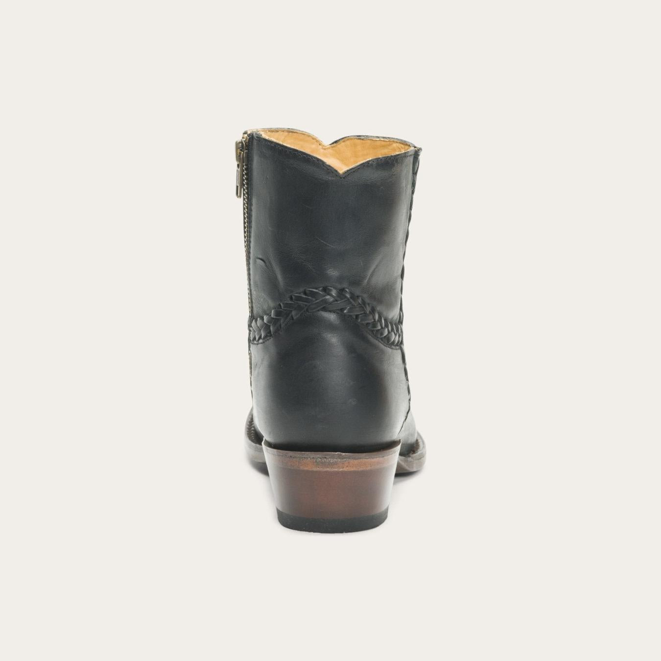 Women Shorties | Stetson Pixie Boots Black