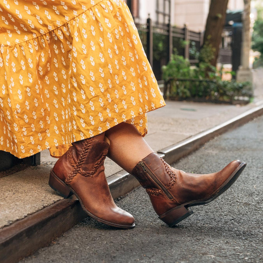Women Shorties | Stetson Pixie Boots Brown