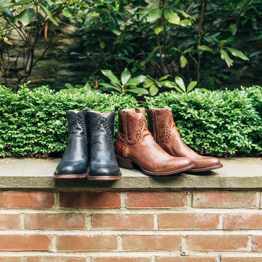 Women Shorties | Stetson Pixie Boots Brown