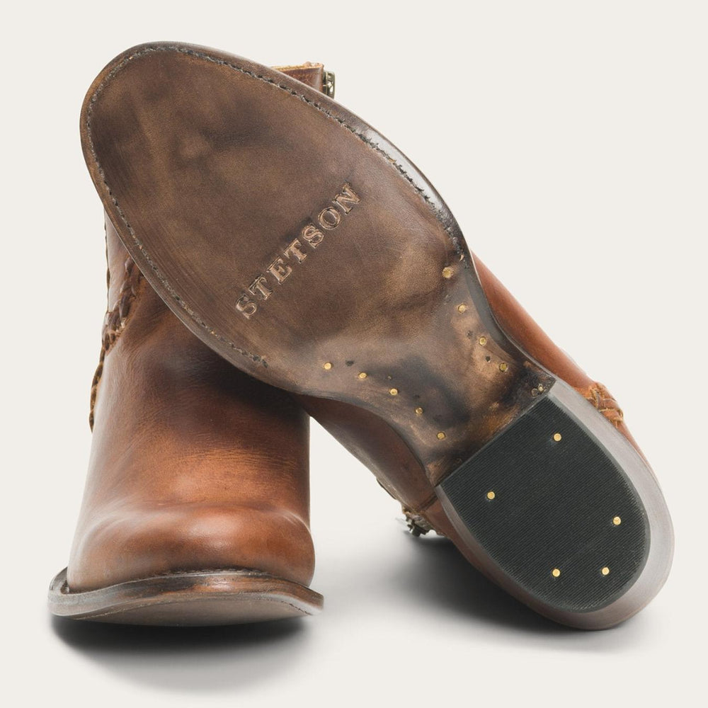 Women Shorties | Stetson Pixie Boots Brown
