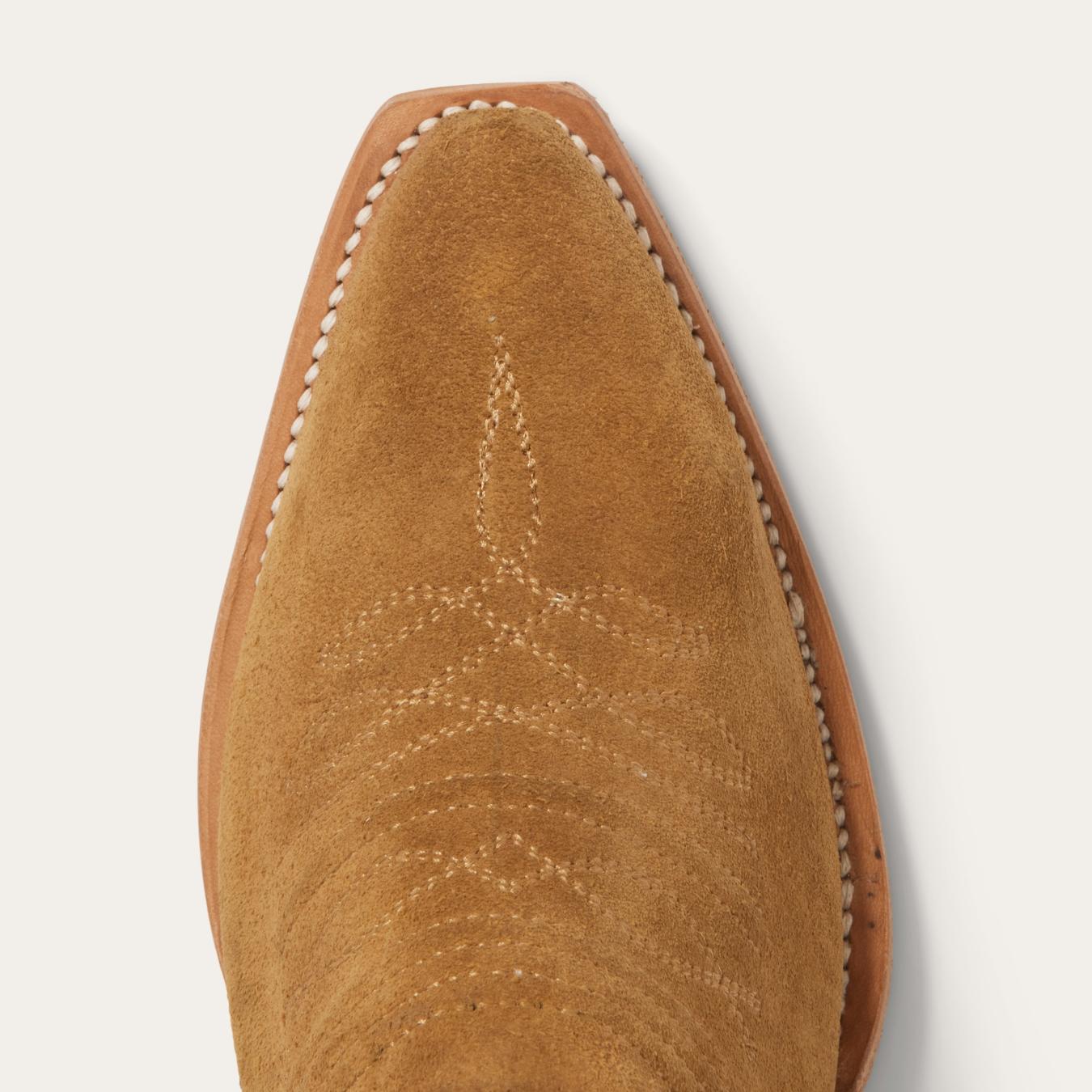 Women Shorties | Stetson Reed Western Mules Tan