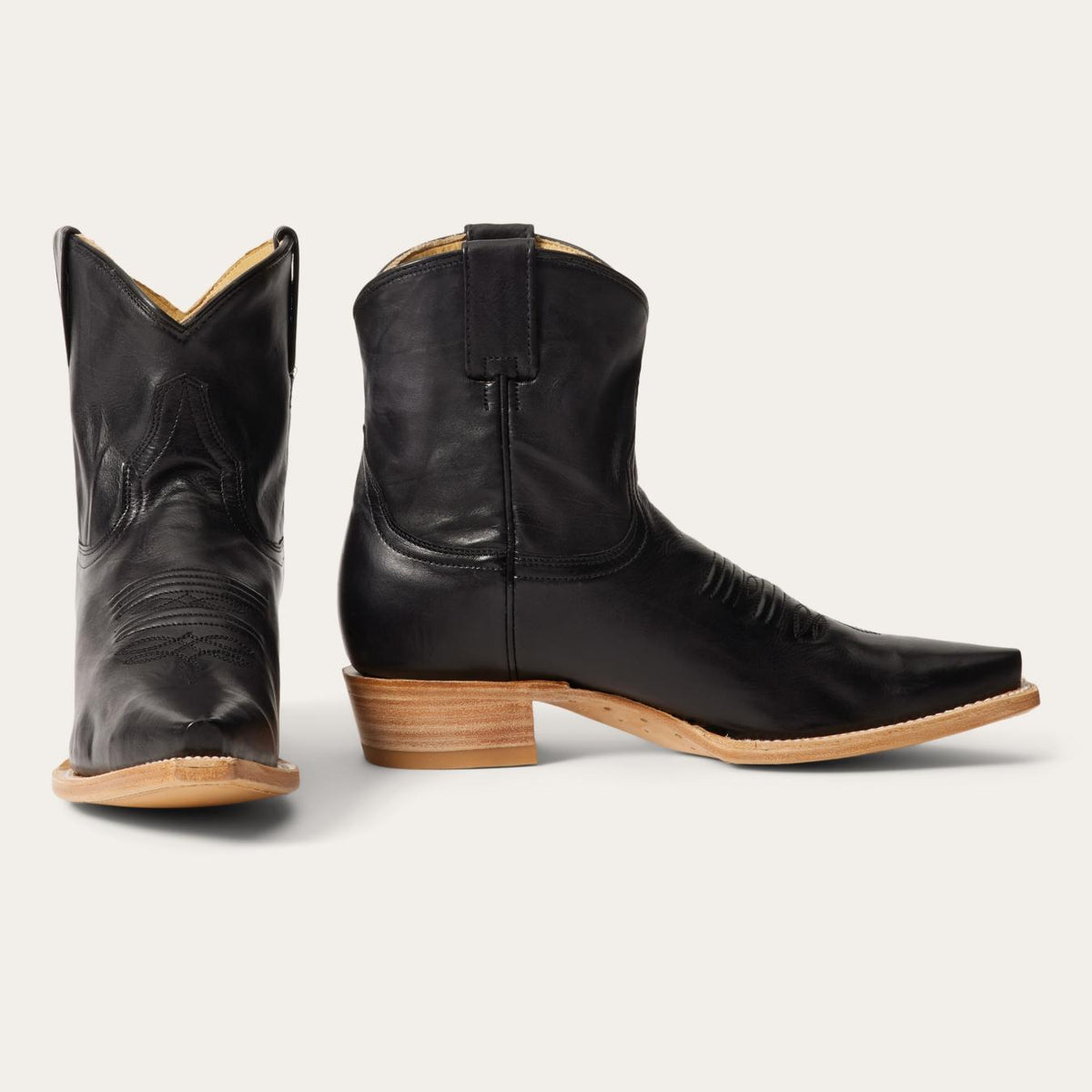 Women Shorties | Stetson Riley Shorty Boots Black