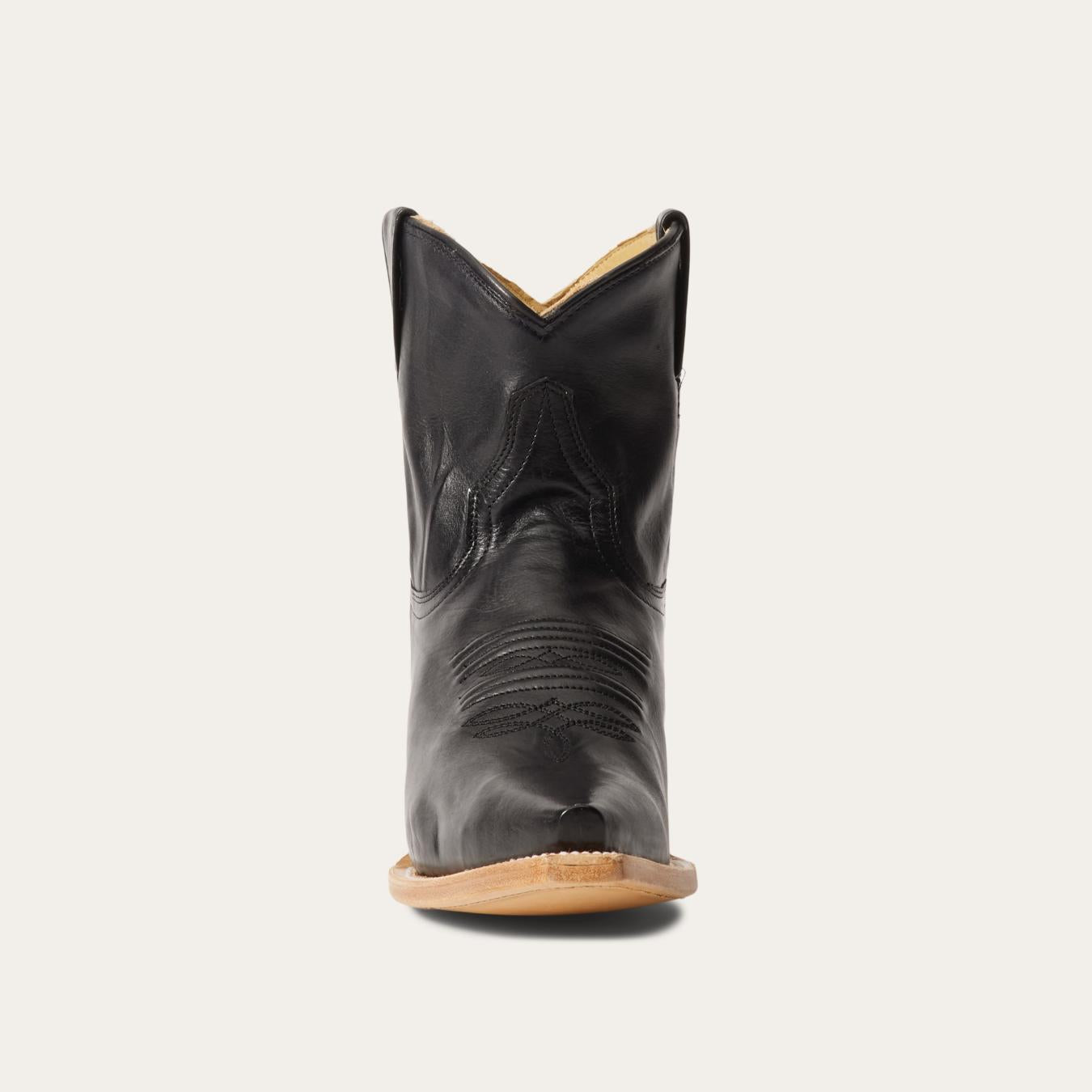 Women Shorties | Stetson Riley Shorty Boots Black